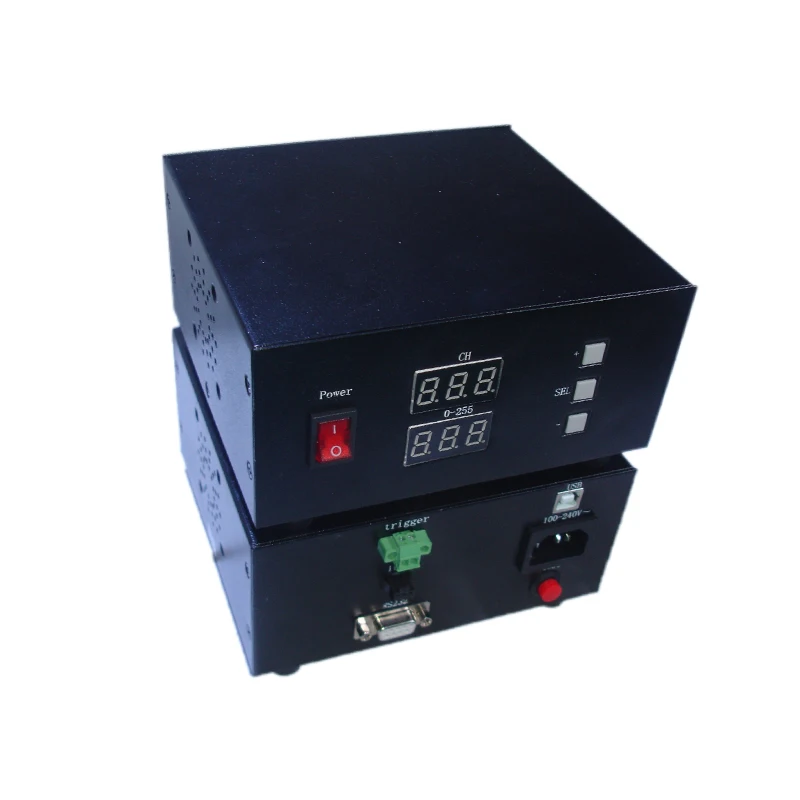Machine vision detection LED light source controller 70W digital constant current stability out of band trigger
