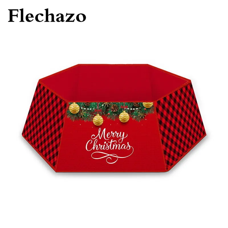 

2022 Skirts Under Tree Christmas Decorations Base Cover Foot Event Supplies for Party New Year Decor Artificial Elegant Festival