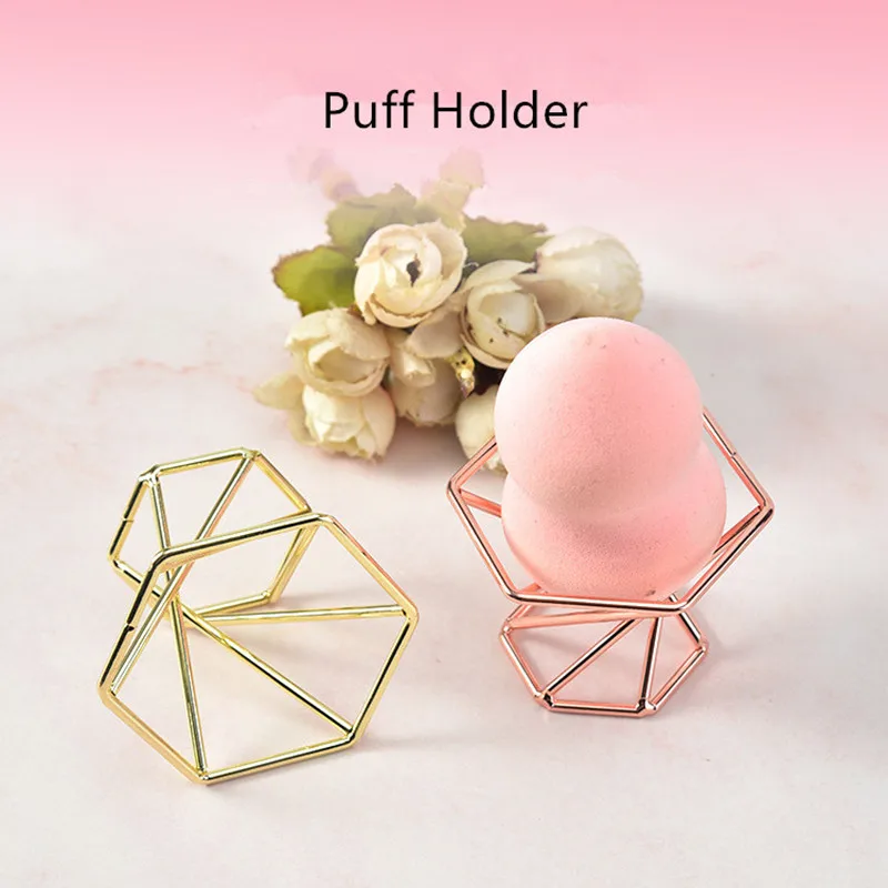 1pcs Square Puff Rack Makeup Sponge Gourd Powder Egg Bracket Box Dryer Organizer Beauty Shelf Holder Tools |