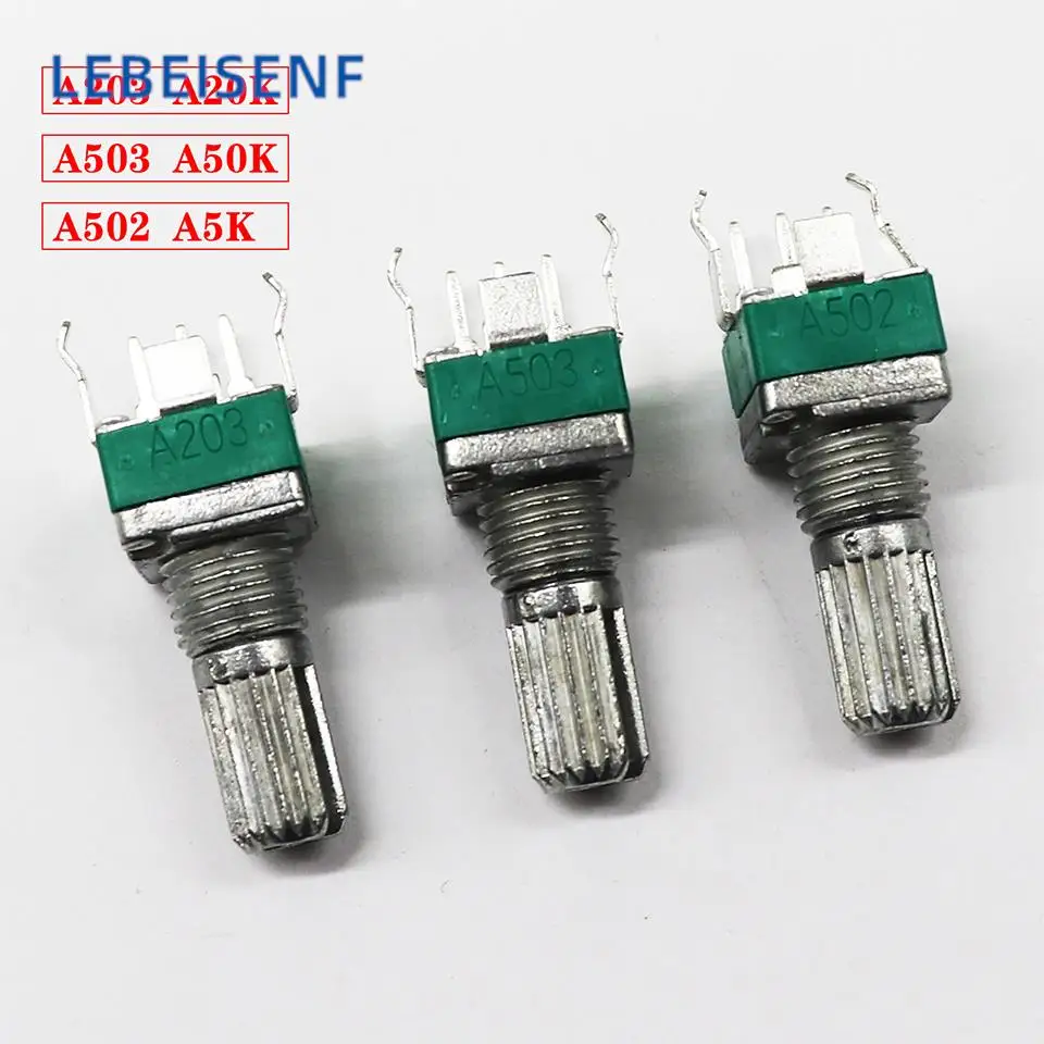 

Spot quality precision adjustable potentiometer RK097N 097 Vertical clubfoot Single A10K A20K A50K A100K A500K A1M