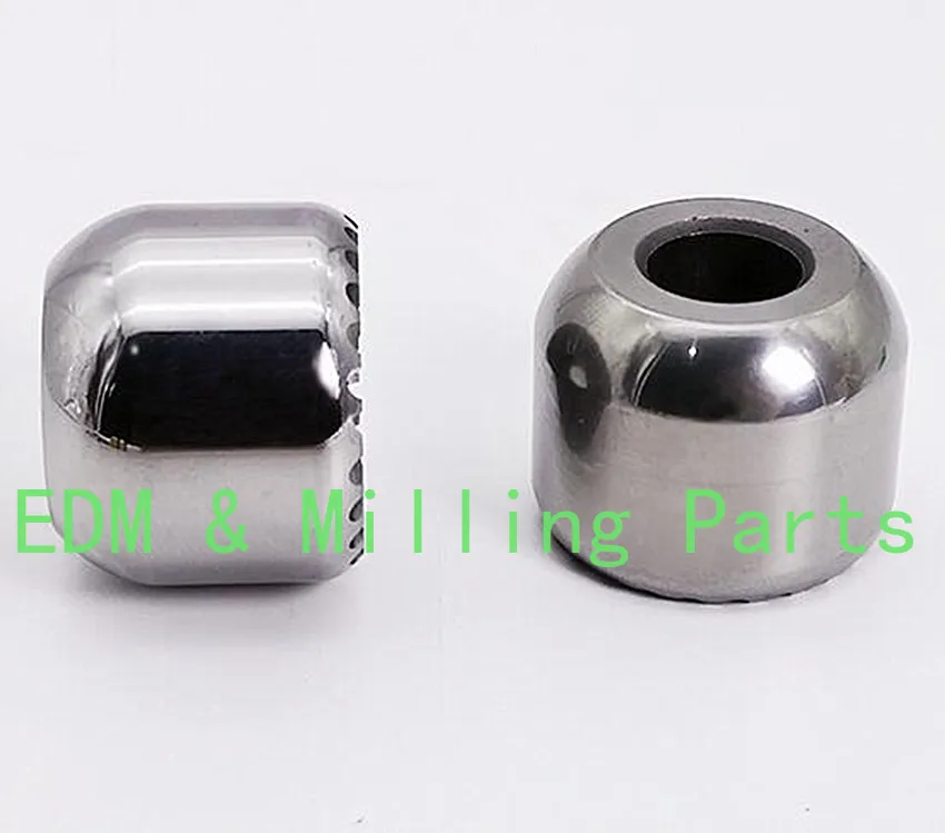 2PC EDM Wire M009 X056C075H01 POWER CONDUCTIVE BLOCK CONTACTS 24.5X22X10.5mm 24 Grooves For CNC Machine QA/FA7FX/BA/RA Service