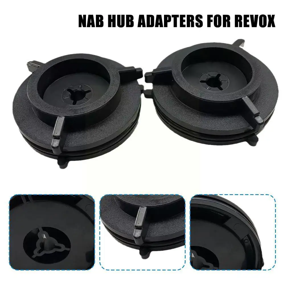 

1pair/1 Pcs Opener Kits Nab Hub Adapters For Revox Adapter Plastic Base Prevent The Machine From Being Damaged T H0m3