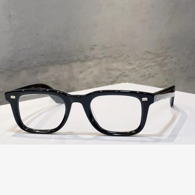 

Vintage Acetate Eyeglasses for Woman Men Prescription Optical Eye Glasses for Computer Myopia Clear Glasses Women Johnny Depp