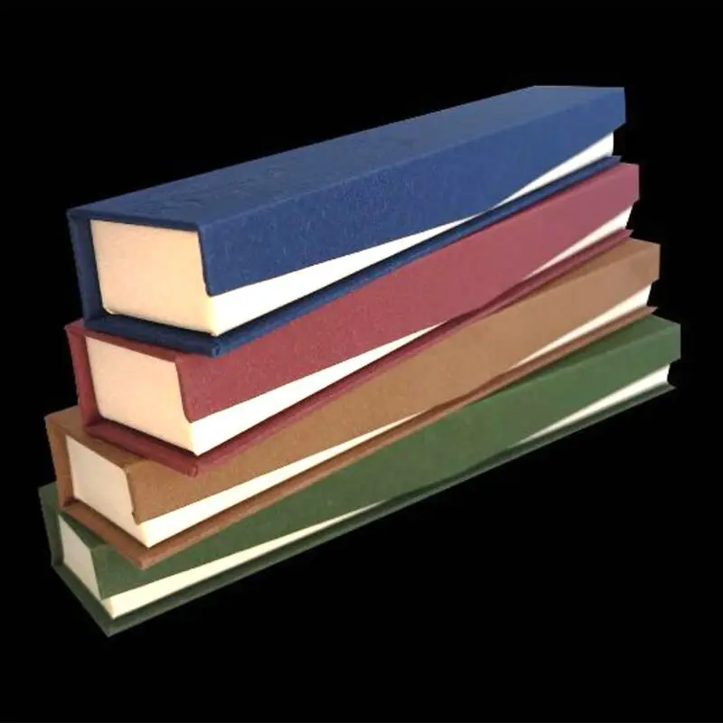 10 шт. Роскошная раскладная бумажная коробка для хранения карандашей упаковка