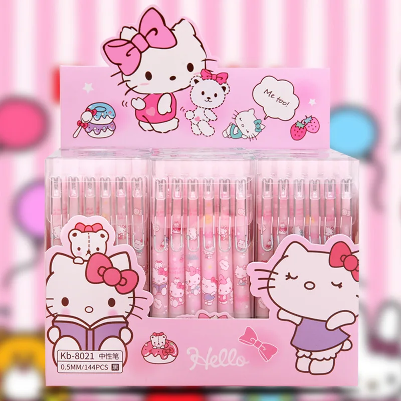 

12 шт., гелевая ручка с надписью «My Melody»