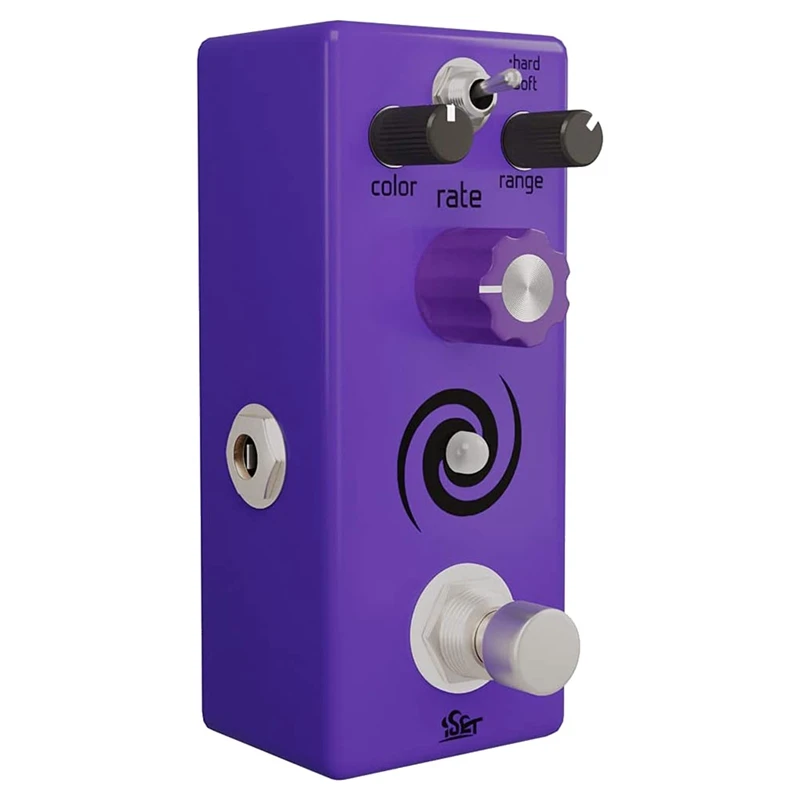 Аналоговая педаль ISET Galaxy Flanger для электрогитары бас истинное байпас