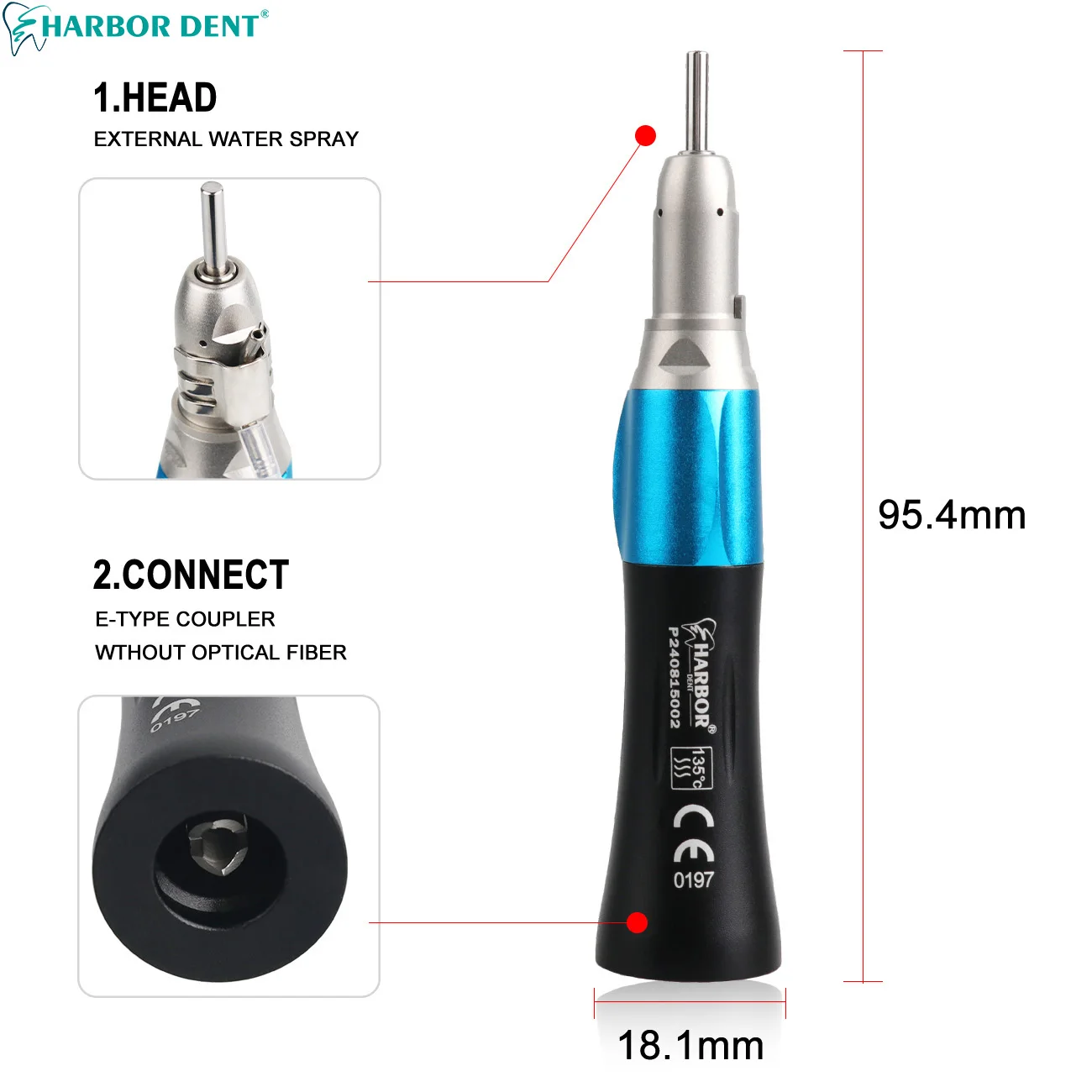 Наборы высокоскоростных и низкоскоростных наконечников для стоматологических