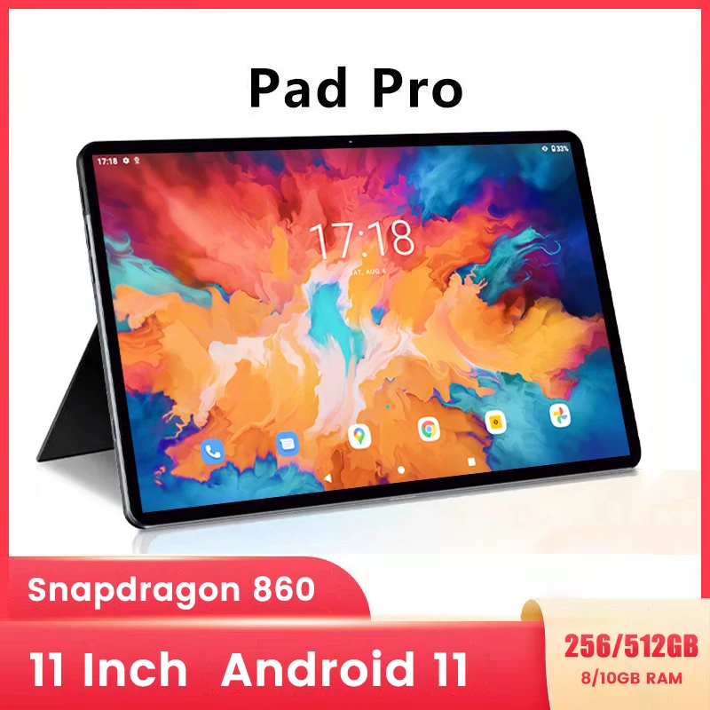 Оригинальный планшет Neue HD 4K, глобальная версия, Snapdragon 860, Android 11,0, 12 Гб ОЗУ, 512 Гб ПЗУ, планшетный ПК, телефон с двумя SIM-картами, возможностью выб...