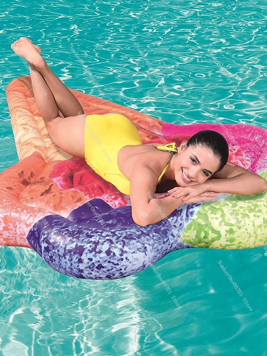 Водная Лежанка волшебный коврик плавающий двойная плавающая кровать воздушный