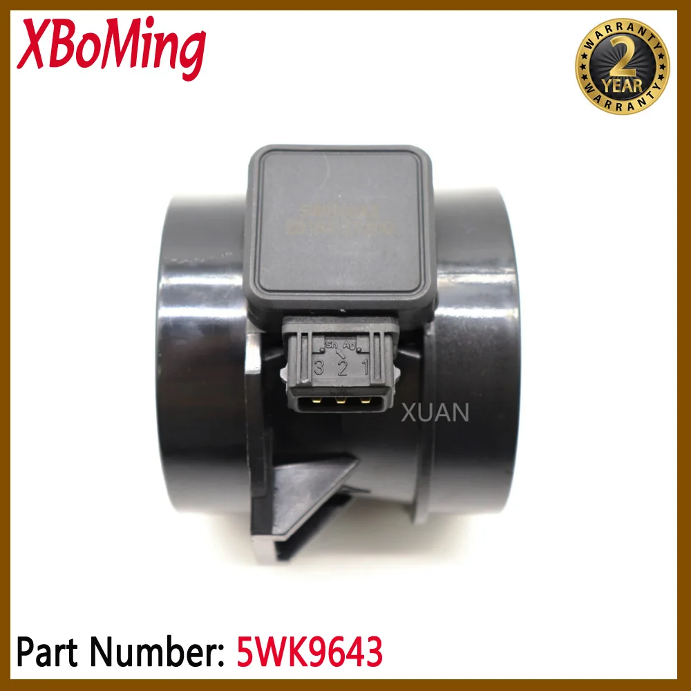 

Датчик массового расхода воздуха Maf 5WK9643 для Hyundai Sonata Tucson Tiburon Santa Fe для Kia Sportage Magentis Optima 2.5L 2.7L