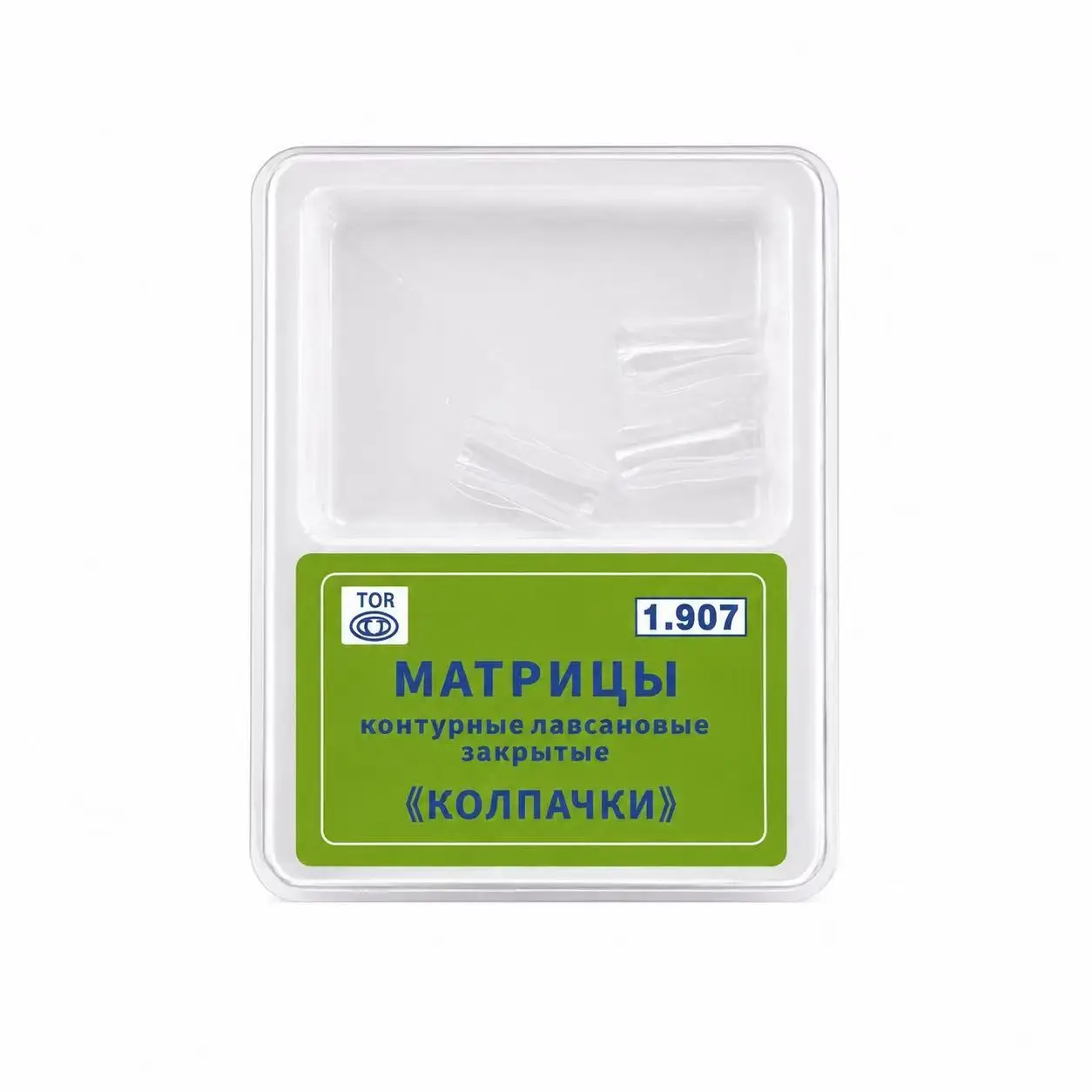 Фото Прозрачные майларовые матричные ленты для пломбирования передних зубов, черные треугольные формы для реставрации, для практики и обучения. №5