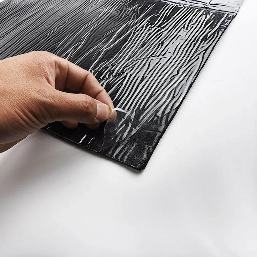 

Durable High Quality New Heat Mat Sound Deadener Replacement Universal Car Hood Insulation 100*40cm 5mm Engine