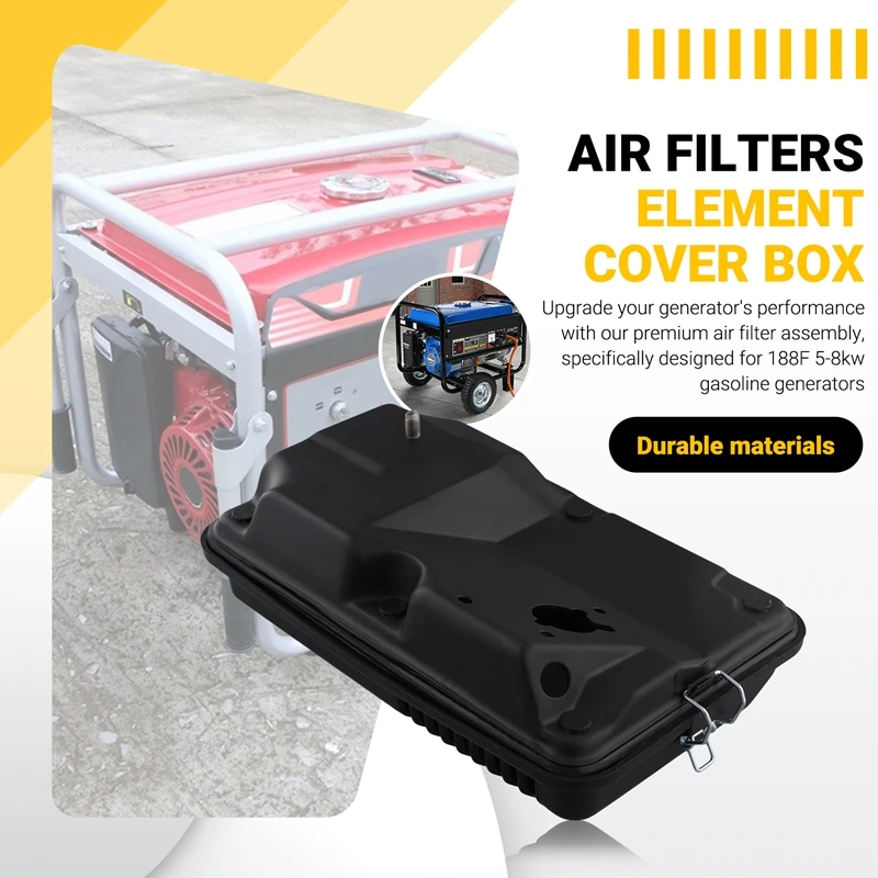 188F 5-8 кВт бензиновый генератор воздушный фильтр в сборе крышка воздушных