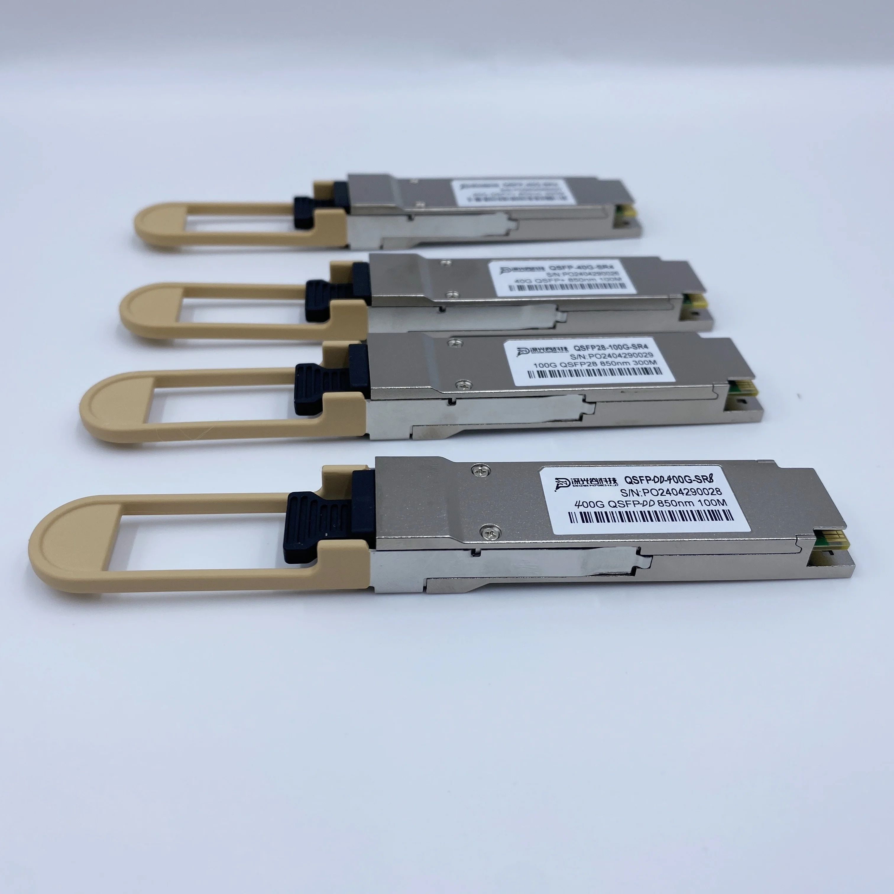 Производитель 400G Φ оптические модули 100 нм MMF SR8 70M OM3 M OM4 DDM волоконно-оптический