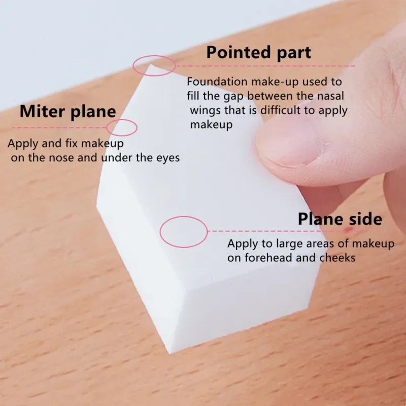 Треугольная фотовспышка для пудры косметический инструмент красоты