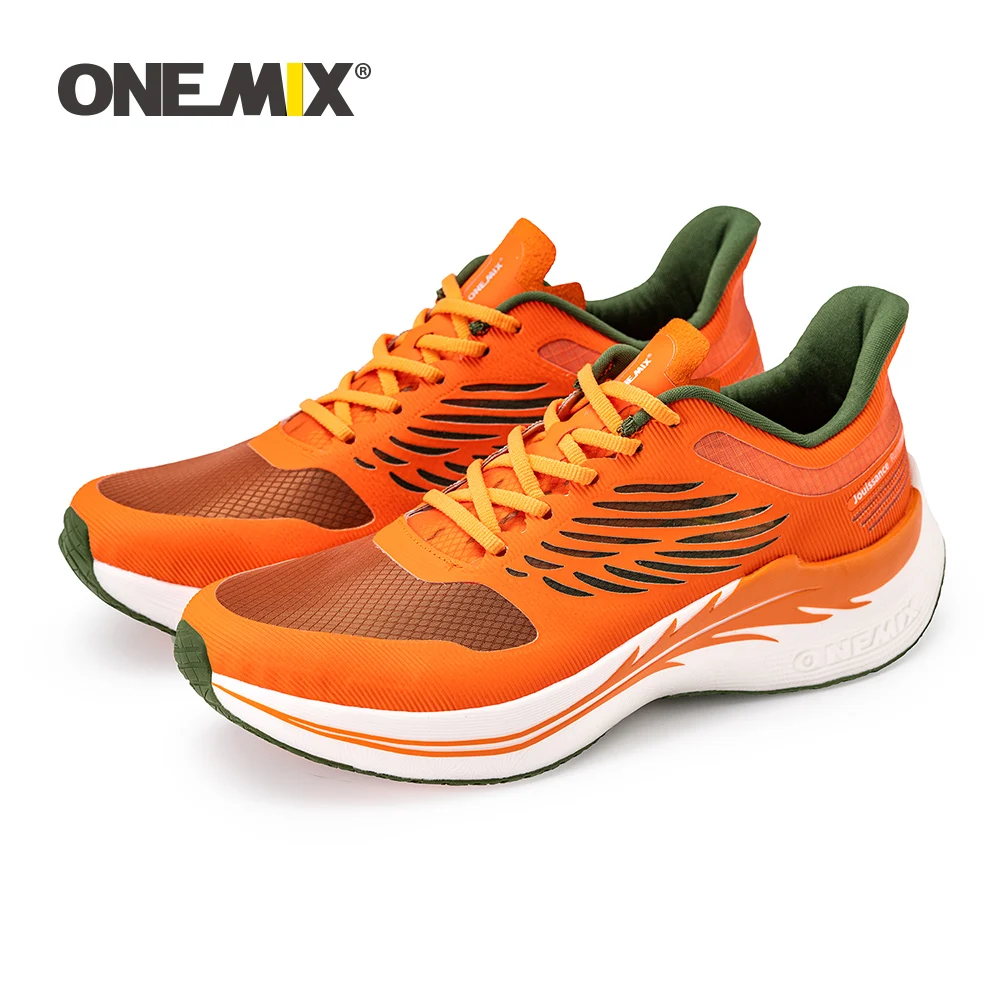 ONEMIX 2023 Breathable Men Running Shoes Sports Wild Casual Soft Comfortable New Trend Walking Shoes for Outdoor Male Sneakers