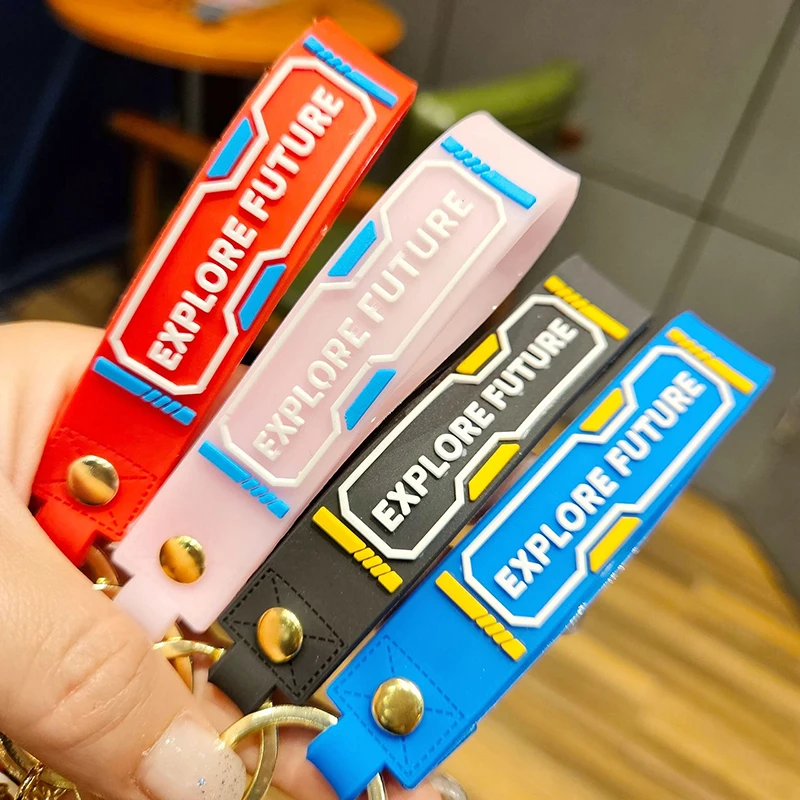 Автомобильный держатель для ключей брелок с мультяшным медведем симпатичный