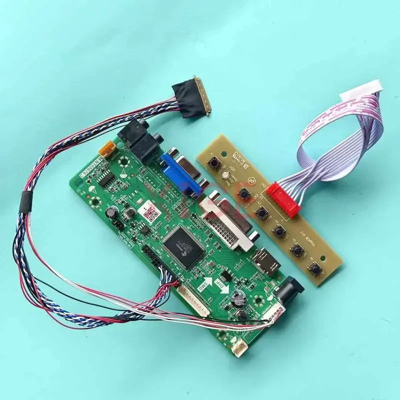 Плата контроллера драйвера для A089SW01 V0/V1 B089AW01 комплект DIY экран ноутбука VGA DVI 8 9