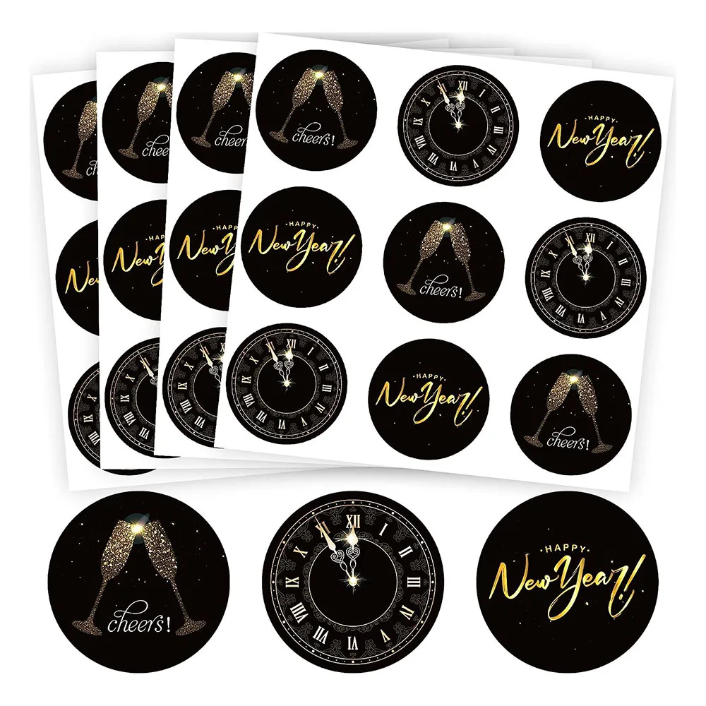 

Happy New Year Stickers New Year's Eve stickers Happy New Year stickers for kids, Happy New Year tags, decorations