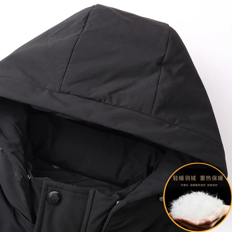 Winter Jacket Men Parkas Fashion Hooded Thicken Warm Jackets Manteaux Doudoune Homme Jaquetas Ropa Hombre Casual Lengthen Coats
