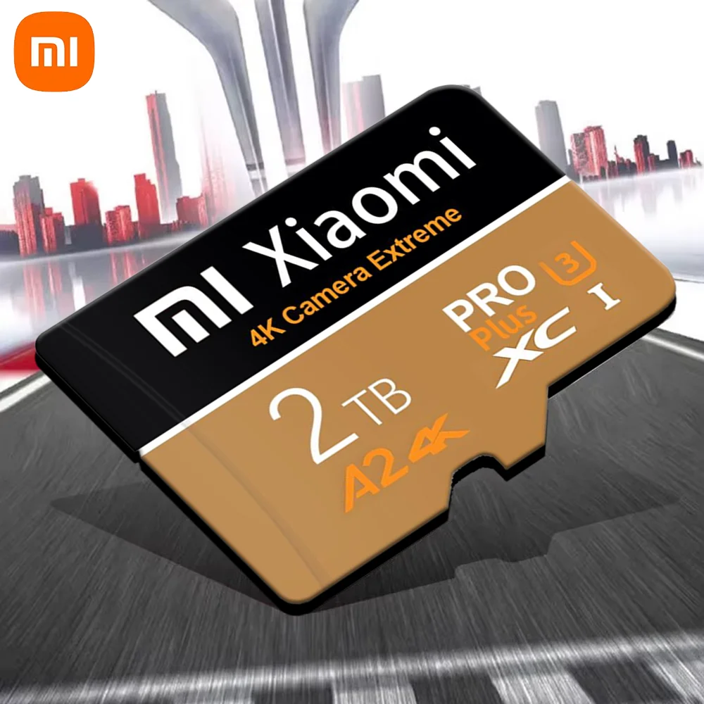 Xiaomi Memory Card 512GB 128GB 2TB 1TB U3 V30 4K Full HD Micro TF Mini SD Flash For Phone/Camera/MP3/MP4