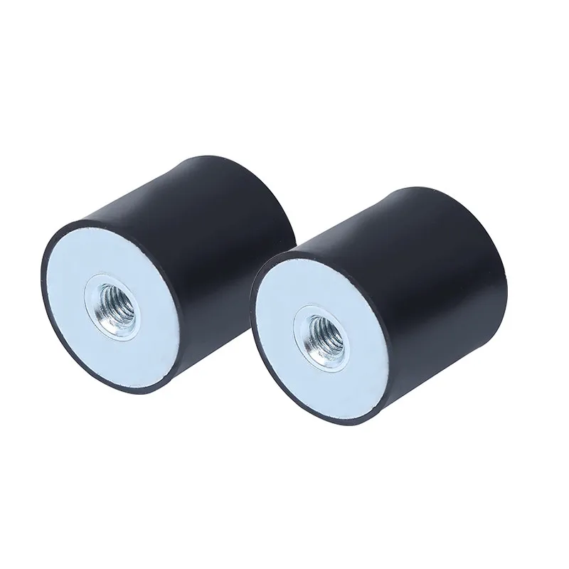 Резиновые крепления типа M8 DD 2 шт., виброизолятор с резьбой «Мама», заменяет антивибрационный коврик, плоский бесшумный блок, базовый блок