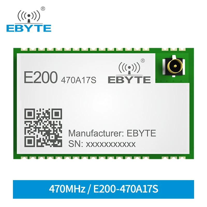 Беспроводной аудио Модуль UART Ebyte E200-470A17S интегрирует трансивер небольшого размера, модуль передачи мобильной связи