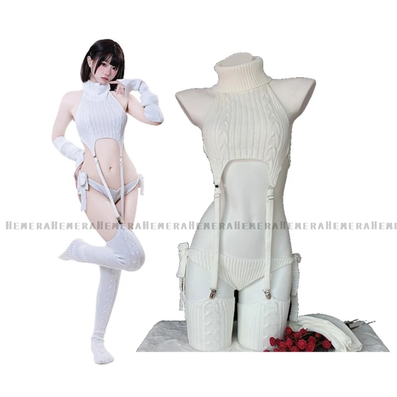 Аниме BOCCHI THE ROCK Косплей Gotoh Hitori Костюм Женский Сексуальный Черный Свитер Боди