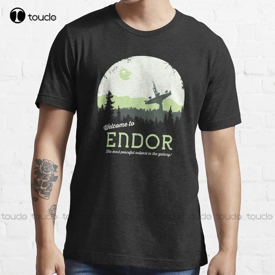 

Welcome To Endor T-Shirt cotton tshirts for women Custom aldult Teen unisex digital printing xs-5xl All seasons cotton Tee shirt