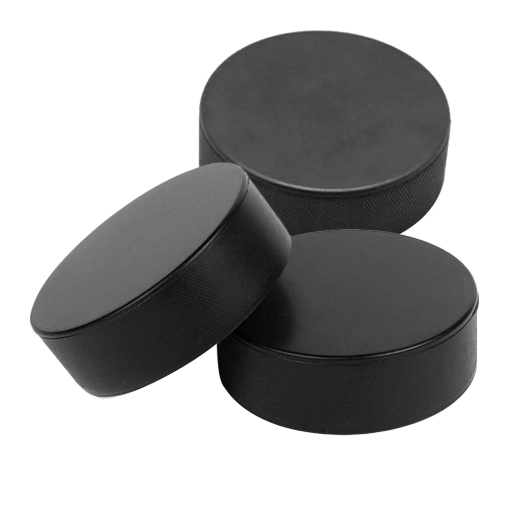 3 Pcs Hockey Training Supplies Practicing Puck Ice Classic Game Accessories