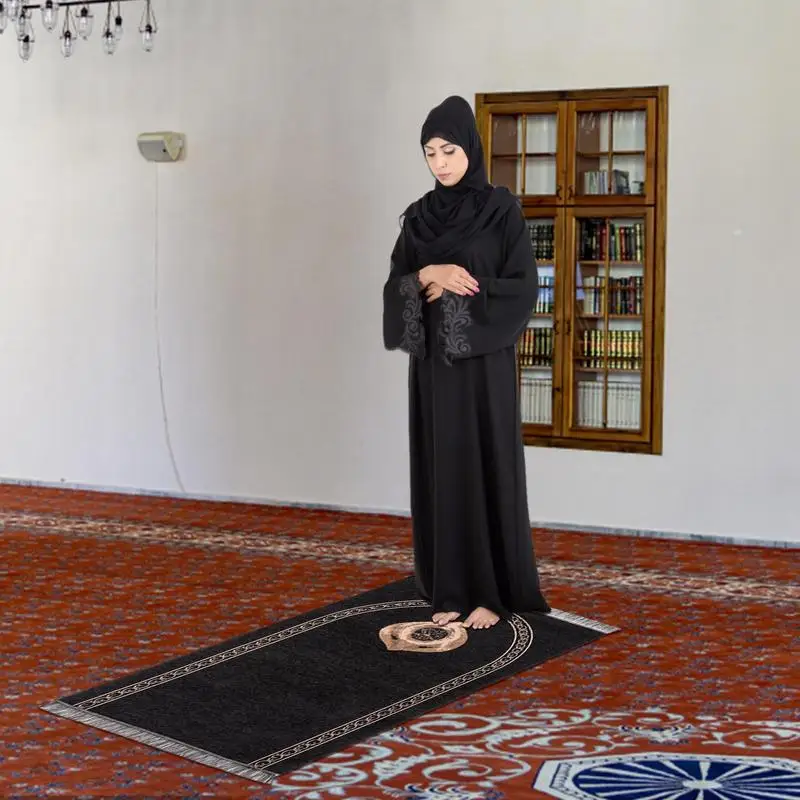 Портативный мягкий винтажный искусственный мусульманский дорожный Молитвенный