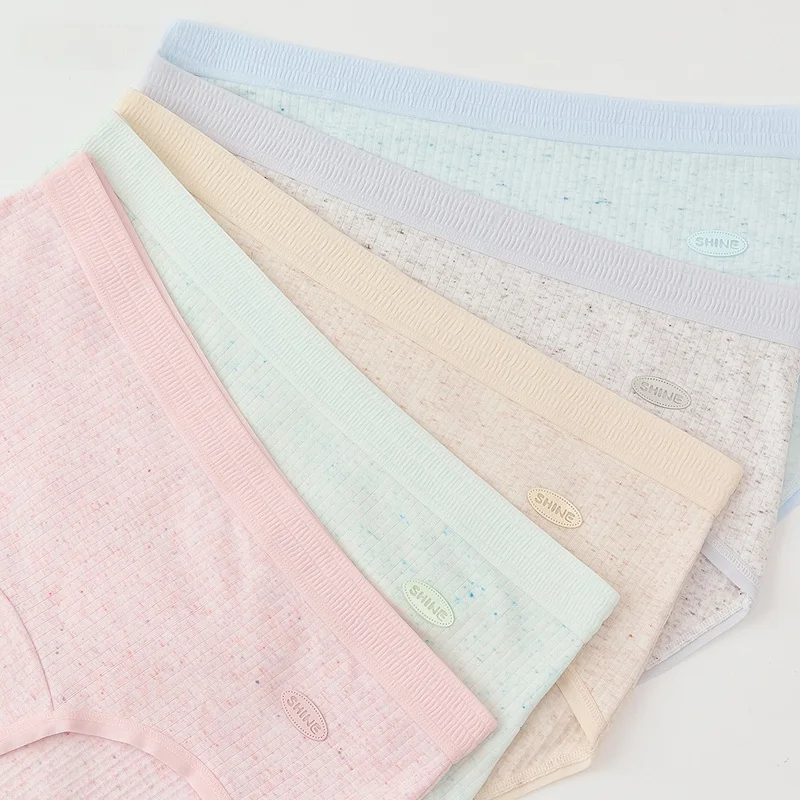 Sanfu Underwear Women 2024 Autumn New Low Waist Sheath Underpants Cotton Bottom Breathable Comfortable 488025