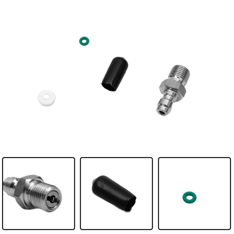 8мм мужская резьба быстрая соединительная арматура клапана PCP Fill Nipple Plug M10/1, соединитель 10мм/0.4 дюйма.