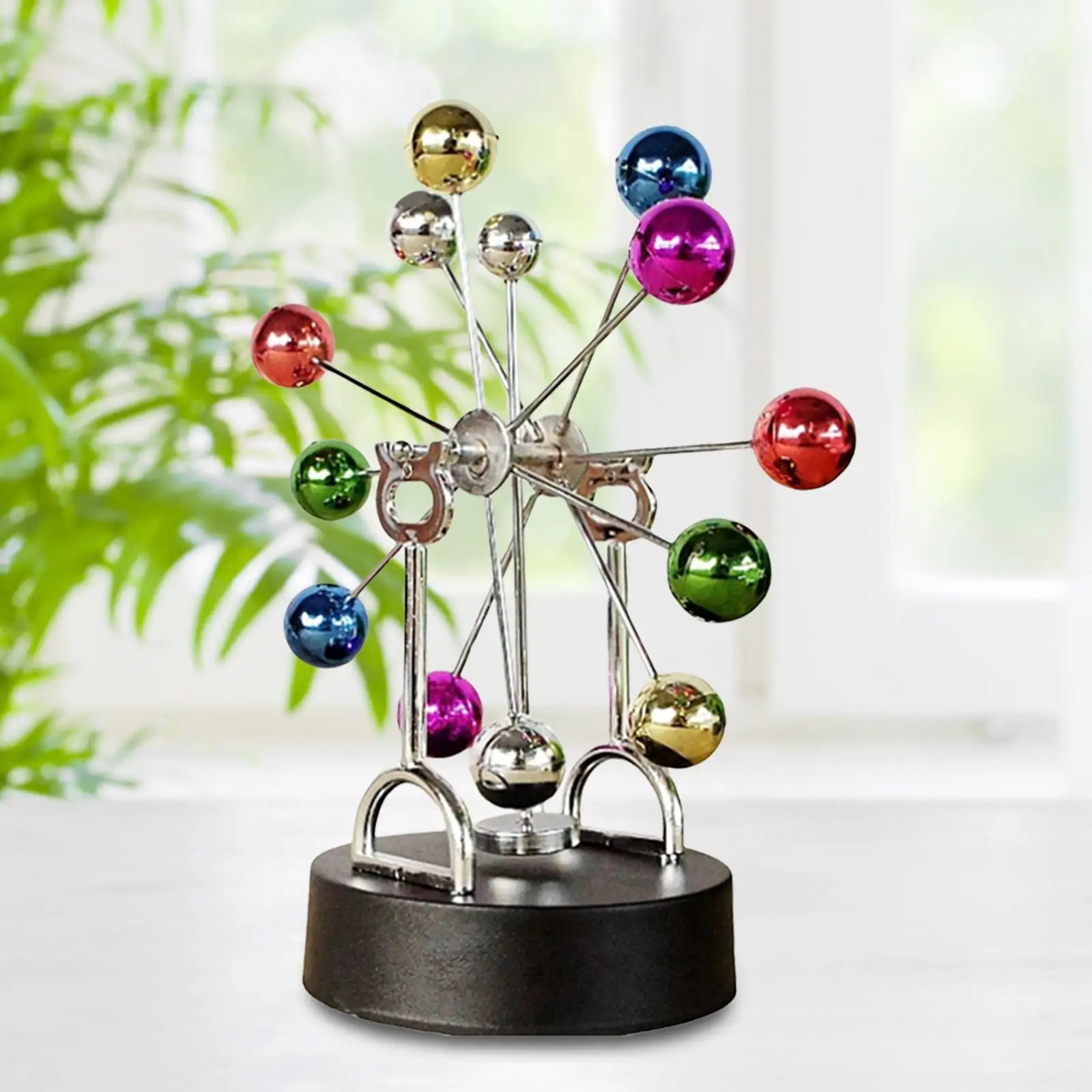 

Sky Wheel Educational Flexible Gifts Metal Frame Perpetual Move Model for Party