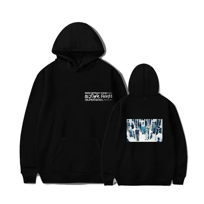 

Stray Kids Social Path Hoodies Women Men Kpop Fashion Hoodie Y2k Hoody Skz JAPAN Album Social Path Clothes For Fans Sweatshirt