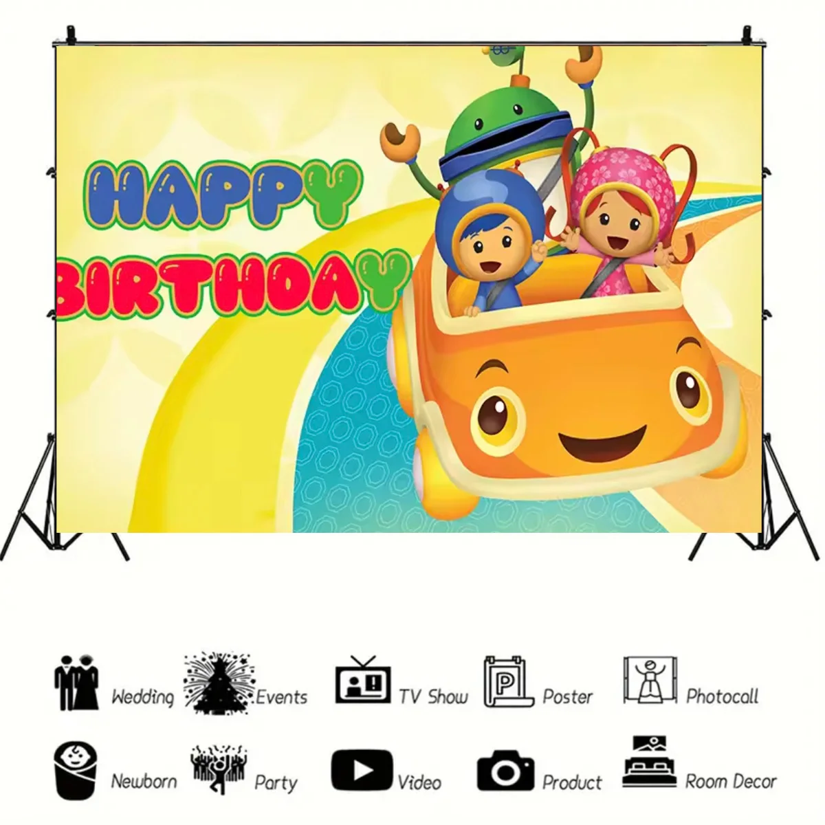 Мультфильм команда Умизоми анимационная тема детский день рождения украшение