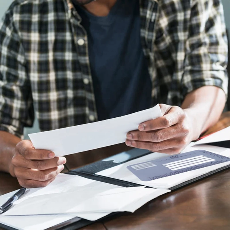 4 шт. трафареты для конвертов и ручек