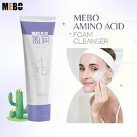 mebo amino acid foam cleanser face wash moisture oil control acne blackhead remover shrink pores skin care