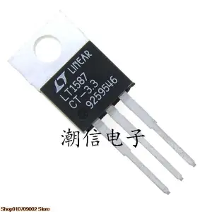 5pieces LT1587CT-3.3 3A 3.3V original new in stock