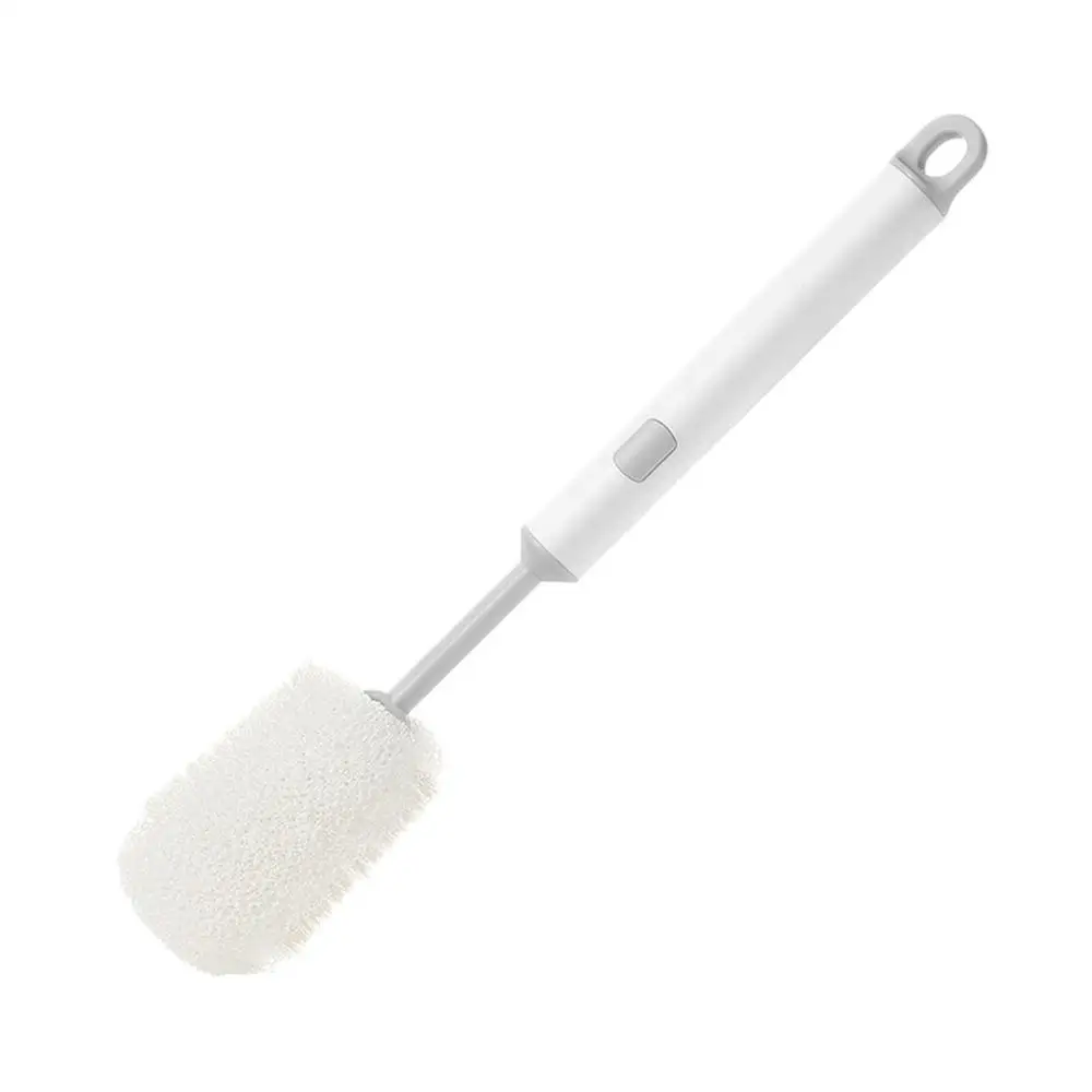 

Best quality Glass Cup Cleaning Brush Kitchen Cleaning Tools Silicone Milk Bottle Cleaning Brush Long Handle Bottles Cleaner