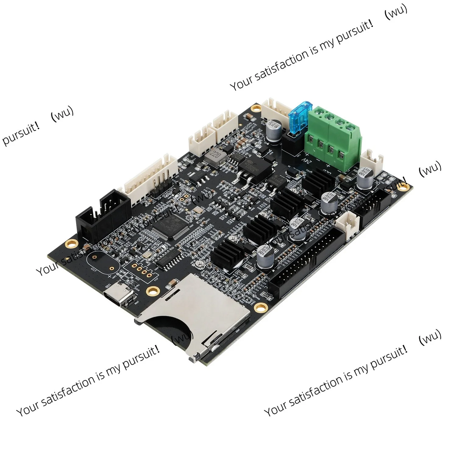 Фото Бесшумная материнская плата v2.4.S1 32-bit TMC2208 STM32F401RCT6 для 3D-принтеров Ender-3 S1 Pro и Ender-3 S1 Plus №3