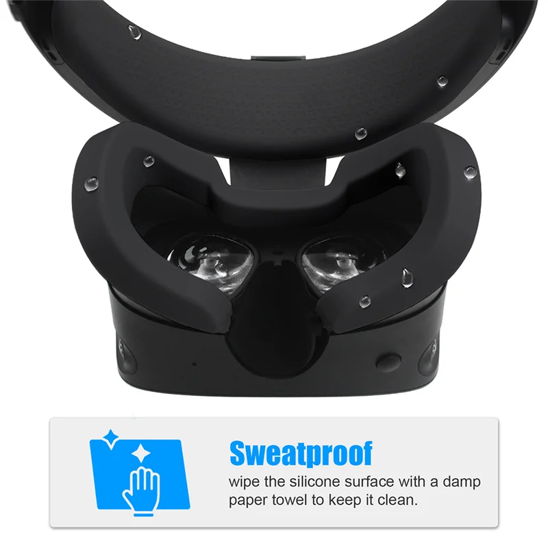 Для Oculus Rift S сменная силиконовая маска устойчивый к поту и грязи силиконовый