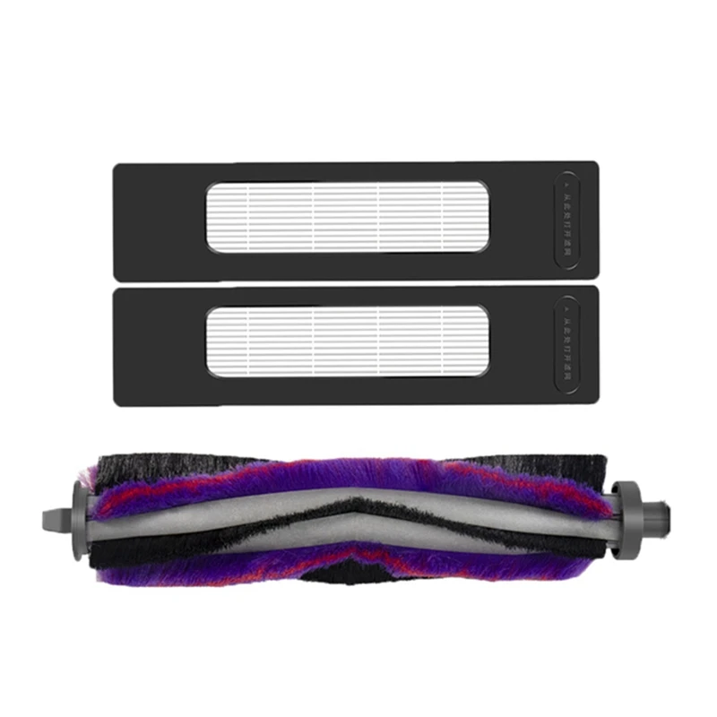 

HOT！-Roller Brush Filter Replacement Accessories For Midea M7 M7 Pro I10 M71CN Robotic Vacuum Cleaner