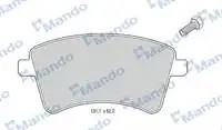 

MBF015240 for ten brake pad (TK) KANGOO III CITAN