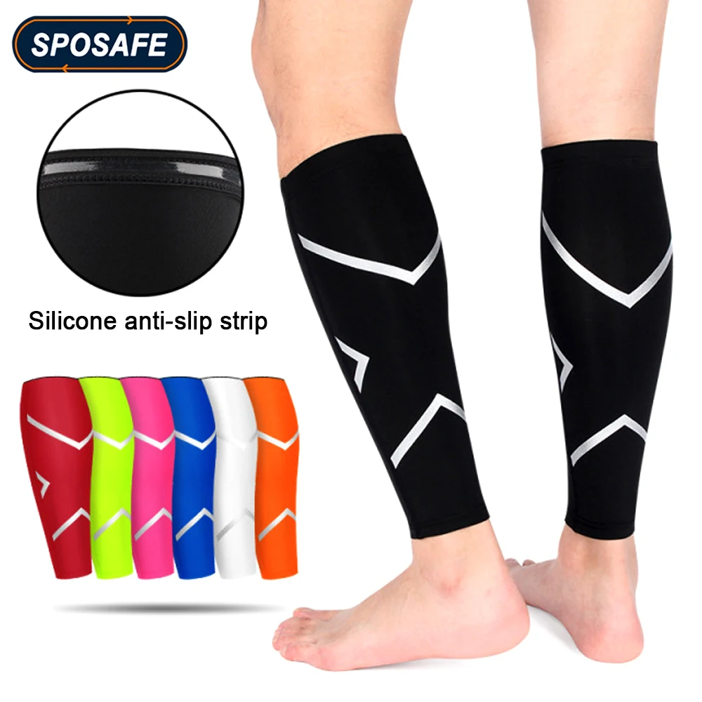 

2Pcs Calf Compression Sleeves Leg Support Brace Shin Splint & Calf Pain Relief for Running Cycling Training Football Basketball