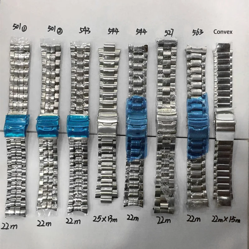 Фото Высококачественный ремешок для часов, подходящий для серии CASIO MDV106 EF 312 524 527 539 550 534 544, ремешок для часов, браслет из нержавеющей стали, запасные части №2