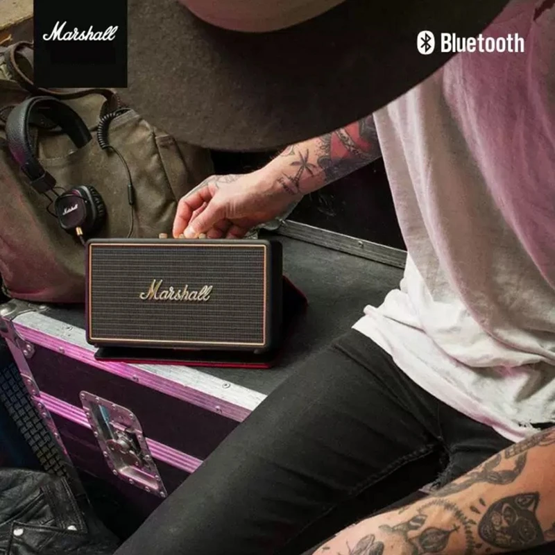 Беспроводной Bluetooth динамик Marshall Stockwell I водонепроницаемый для улицы дорожный