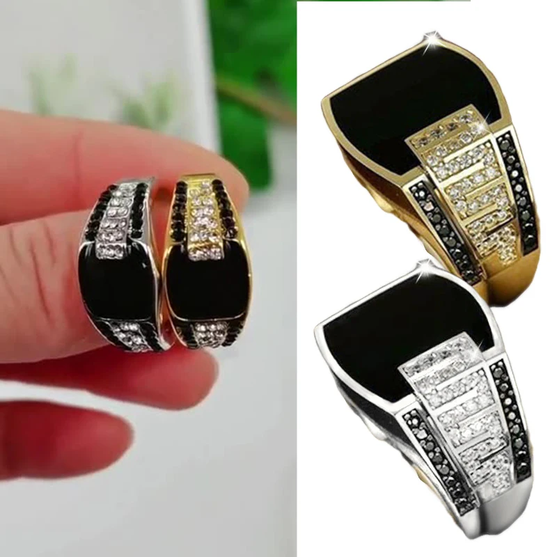 

Exquisite Retro Hip-Hop Rings Jewelry Mens Jewellery Stranger Things Aesthetic Accessories Vintage Rings Chunky Cool Rings