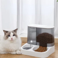 automatic pet feeder new cat drinker dog bowl cat basin feeding water feeding bowl dog food storage bucket