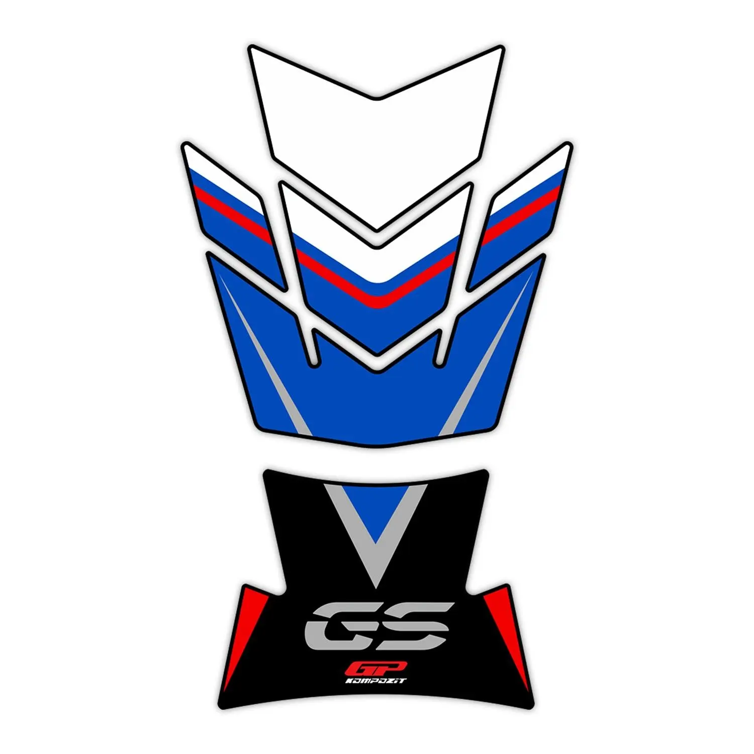 

GP композитный для F 750 GS 2018-2019 совместимый синий коврик для бака